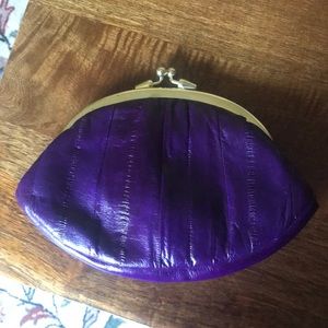 Leather coin purse